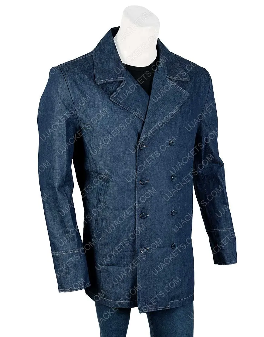 Killing Eve Kim Bodnia Denim Coat 